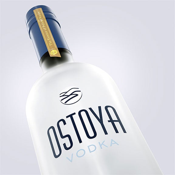 butelka Ostoya Vodka przód